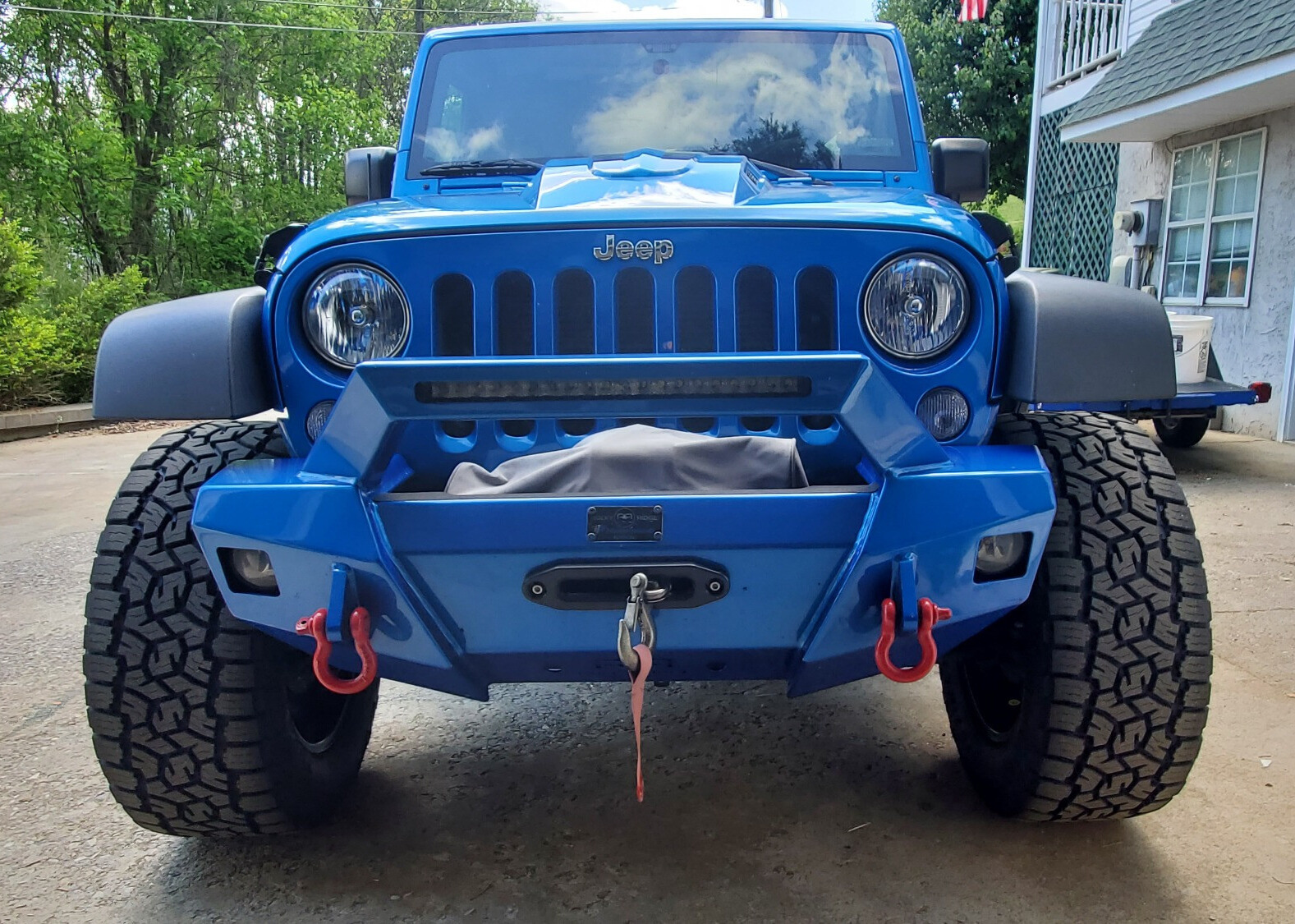 toyo open country at 3 on jeep wrangler