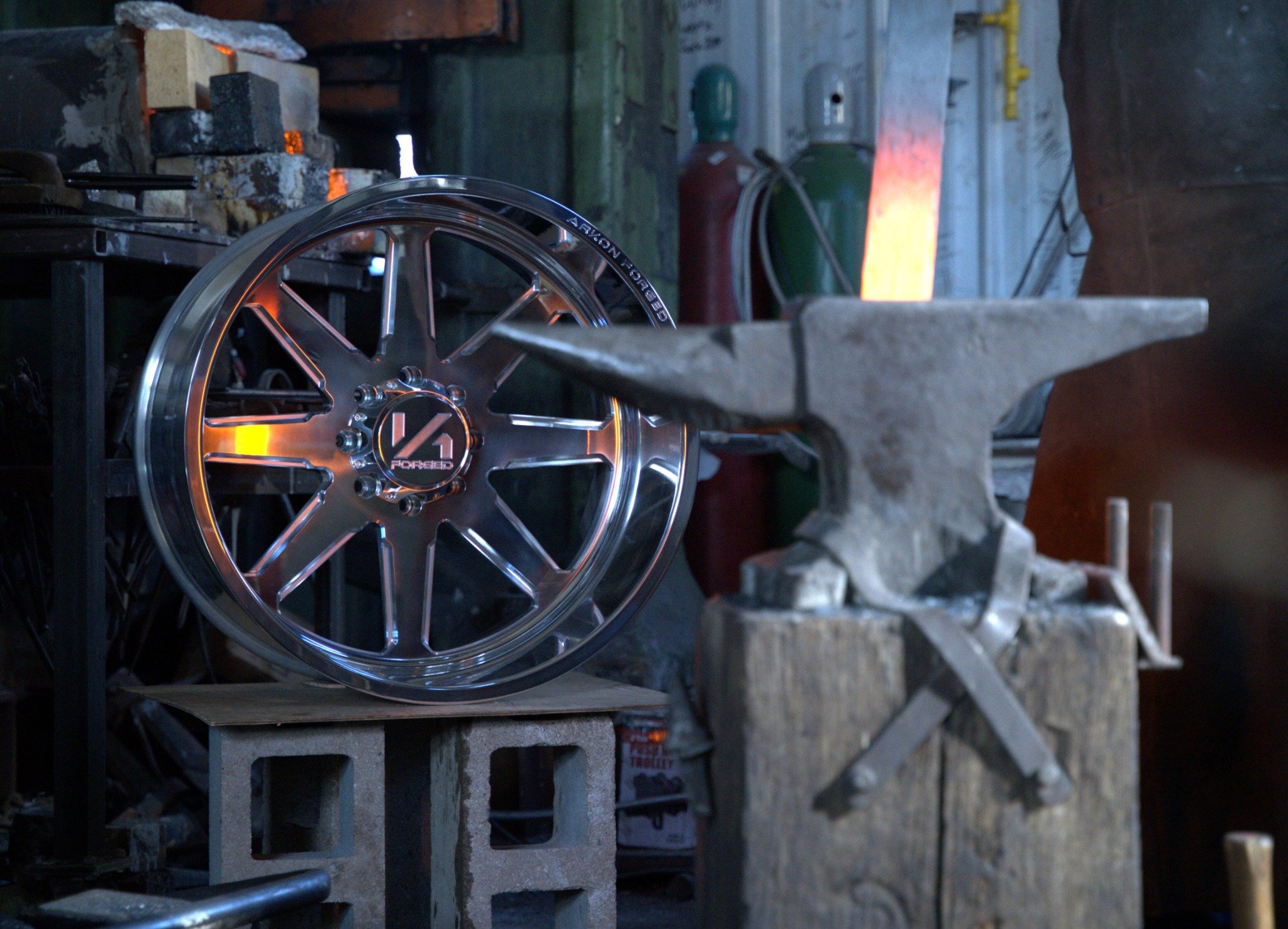 ARKON FORGED Anvil forged by a blacksmith