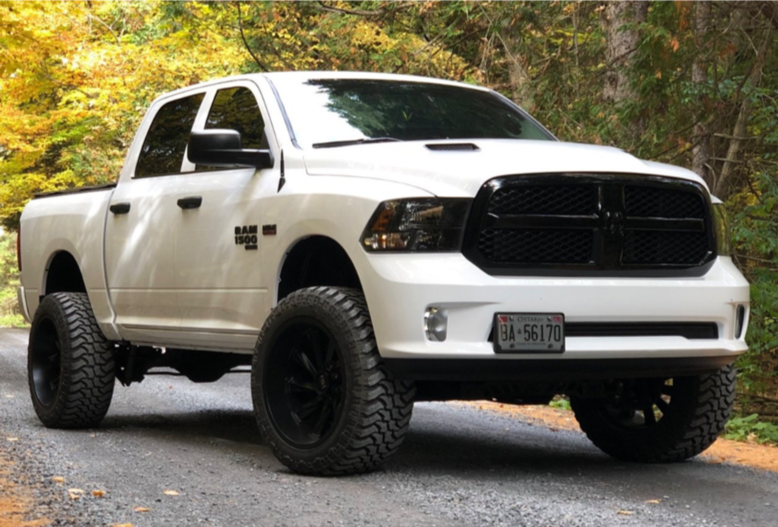 2019 Ram 1500 Classic with HD Twisted wheels and Rough Country Suspension Lift