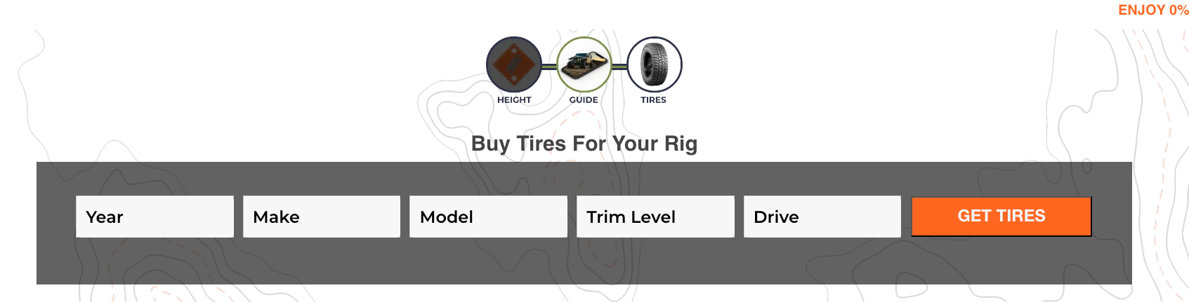 tire flow step 1
