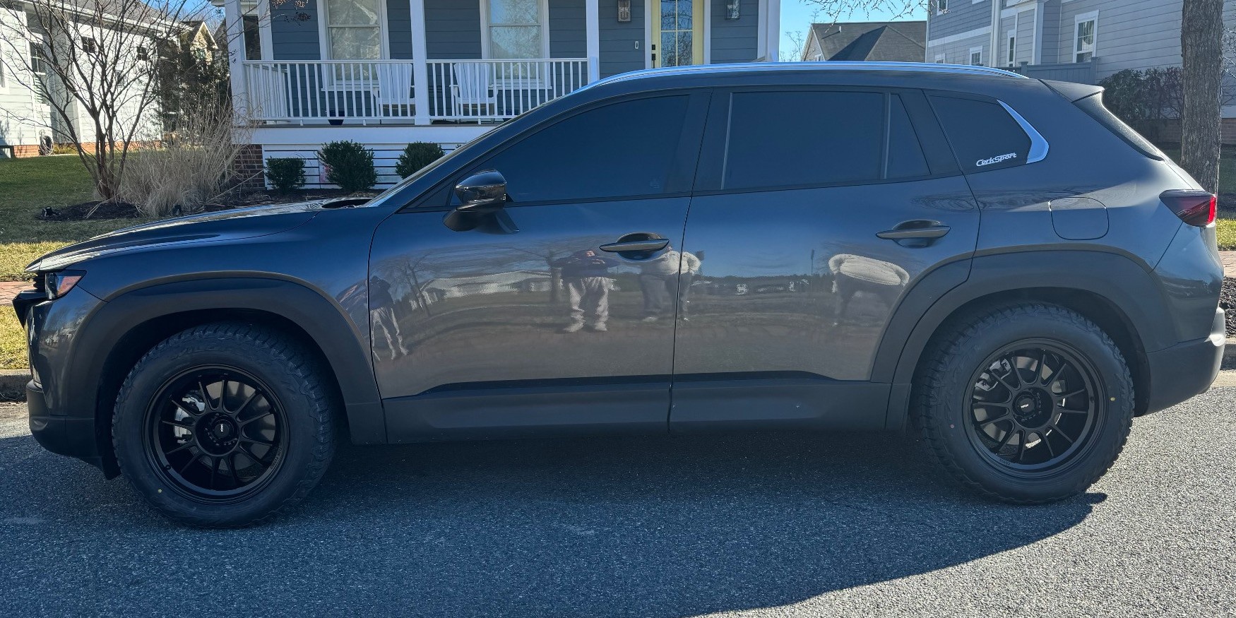 Falken wildpeak at trail tires on mazda cx 50