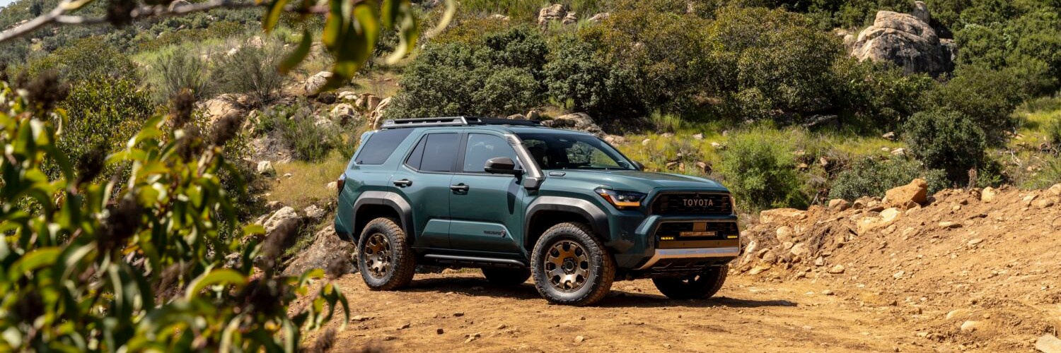 2025 toyota 4runner trailhunter on trail