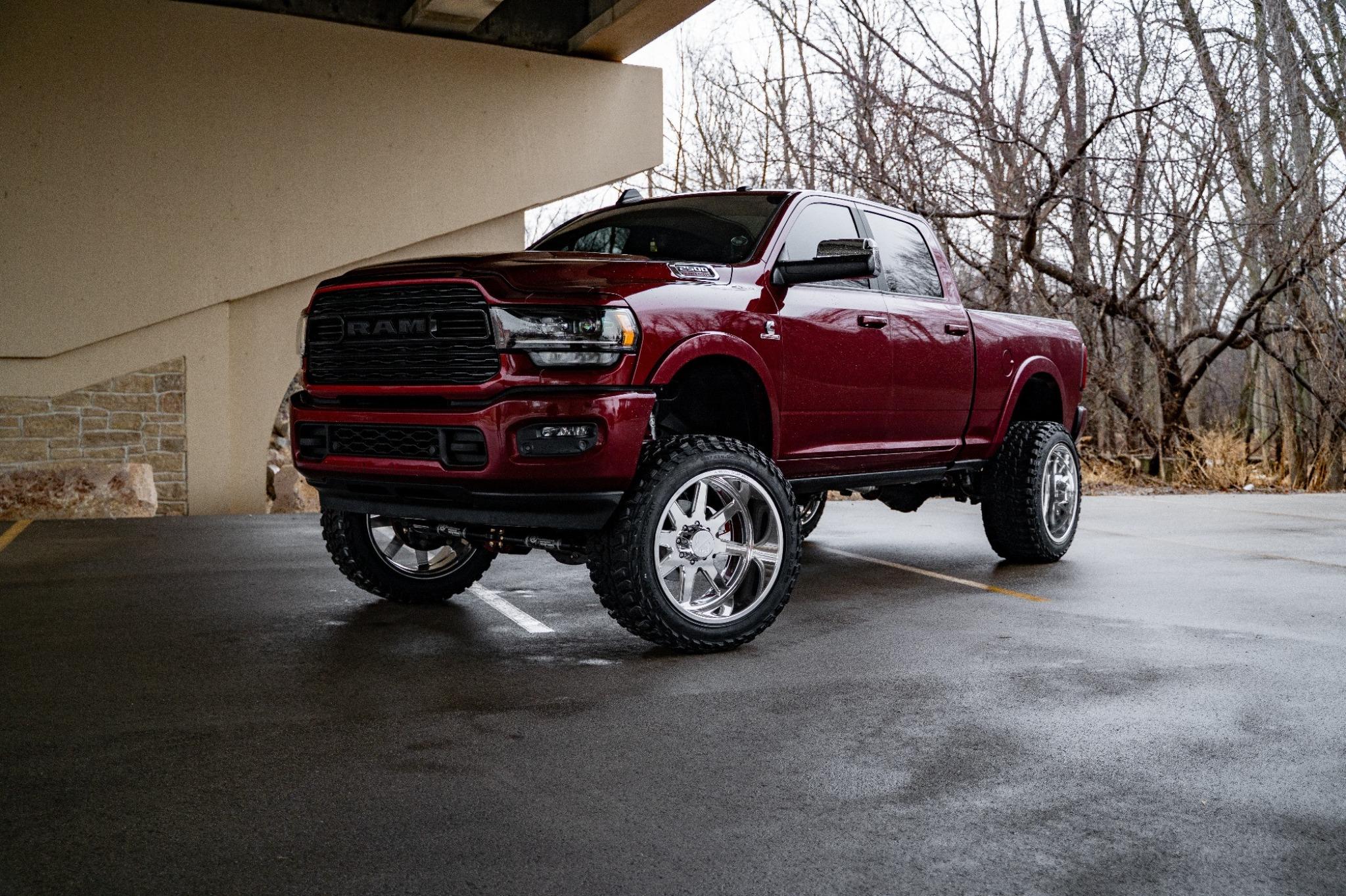 Finished product of 2023 Ram 2500 build