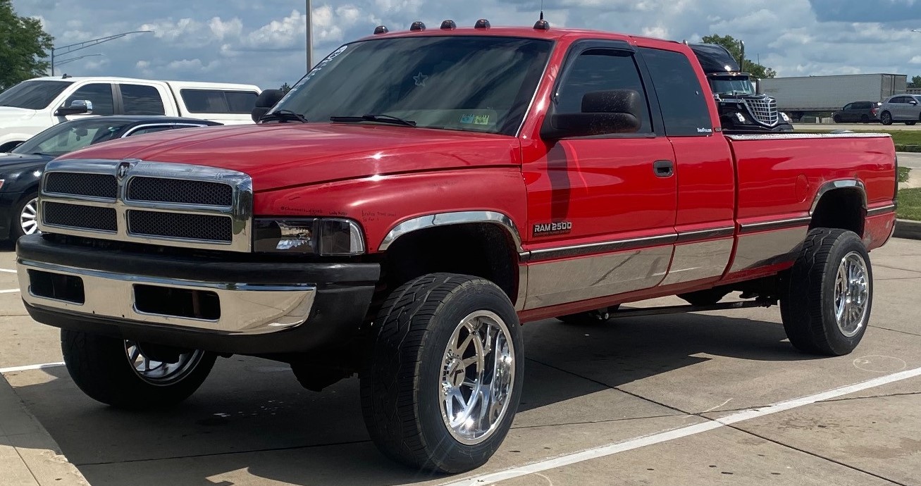 KG1 Forged Clockwork Wheels on a Dodge Ram 2500