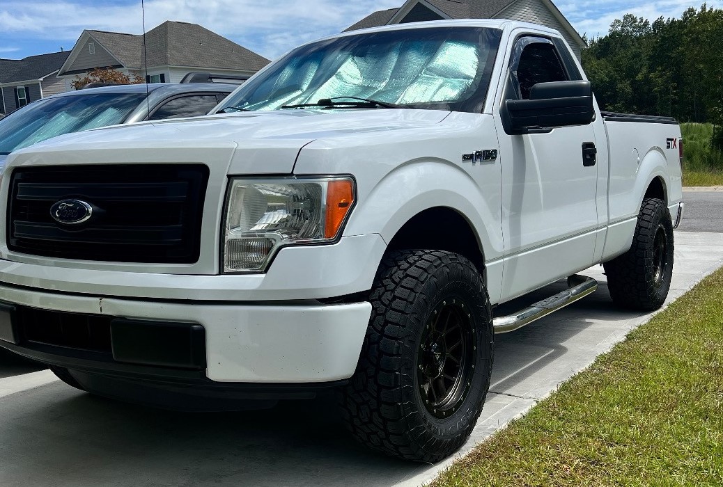 Rock Forged FF15 wheels on a Ford F-150