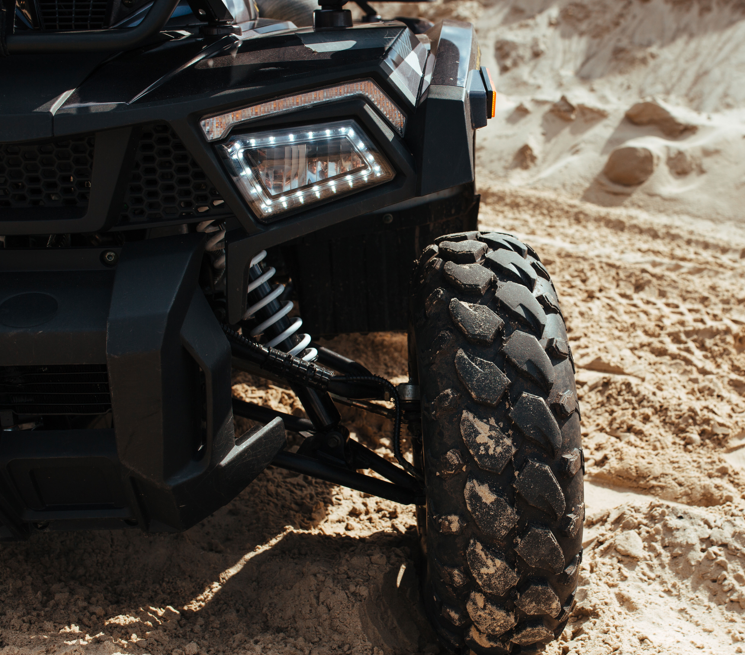 Close Up Of ATV