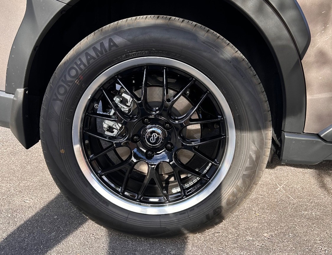 black wheels on subaru crosstrek