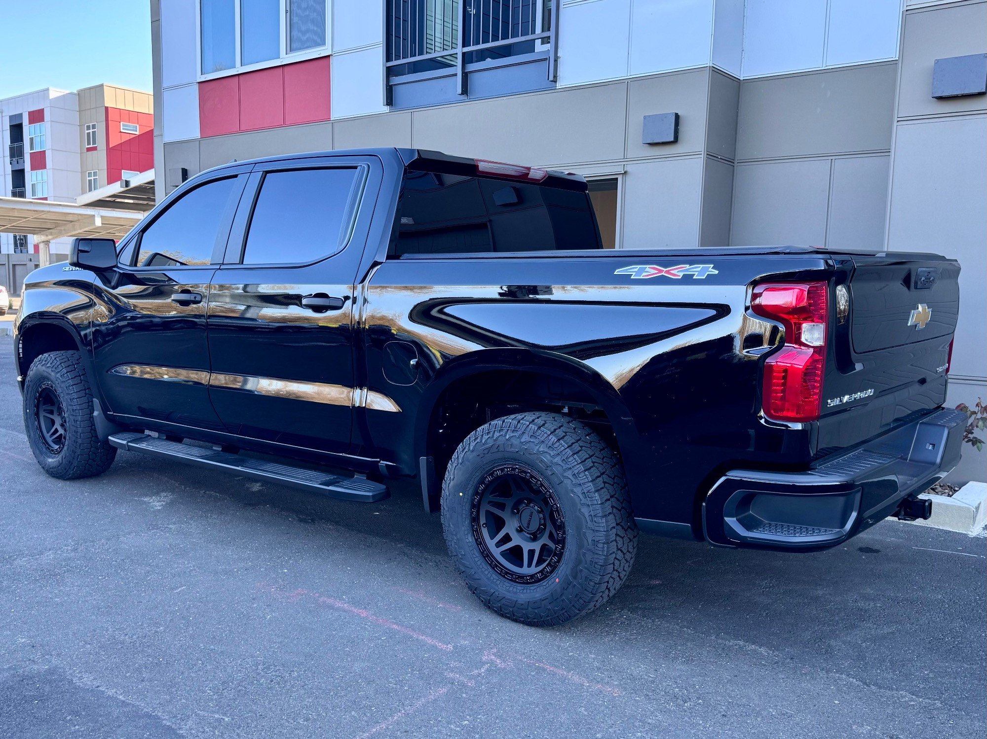 Rear shot of 2026 Chevrolet Silverado