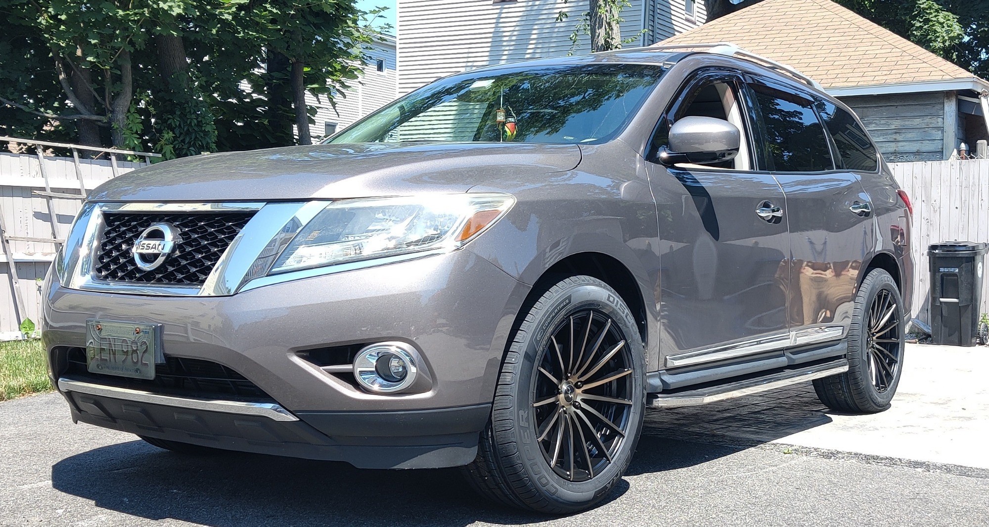 Cooper discoverer srx tires on nissan pathfinder