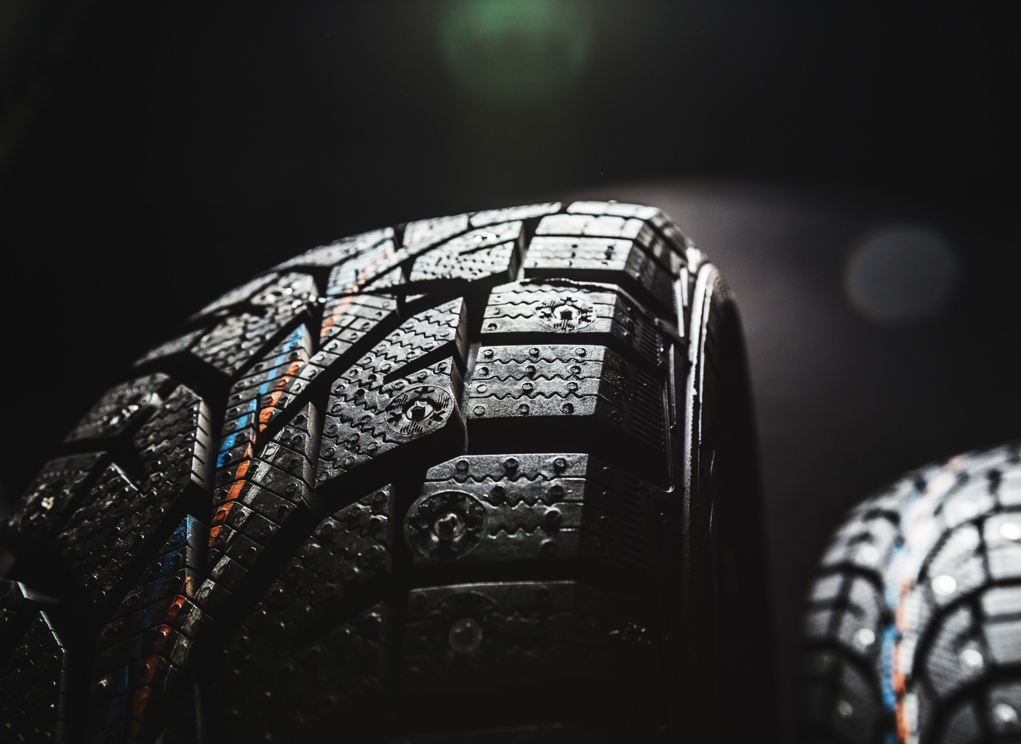 hero shot of brand new tires